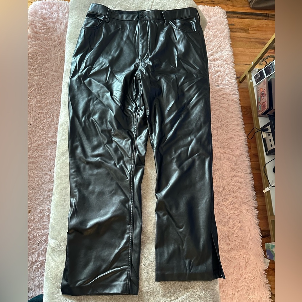 Abercrombie Leather Pants